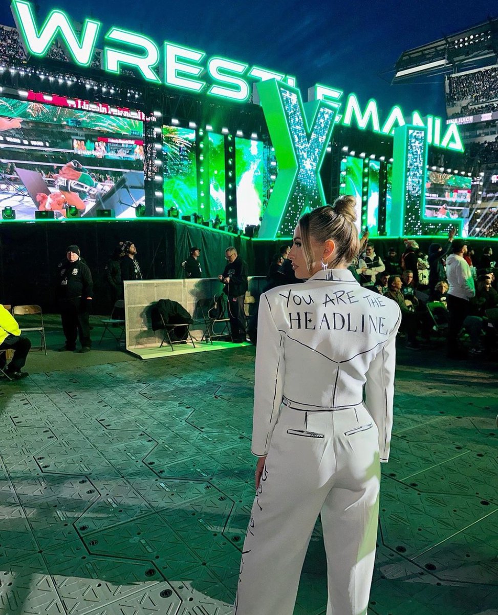 Mckenzie Mitchell at Wrestlemania 40