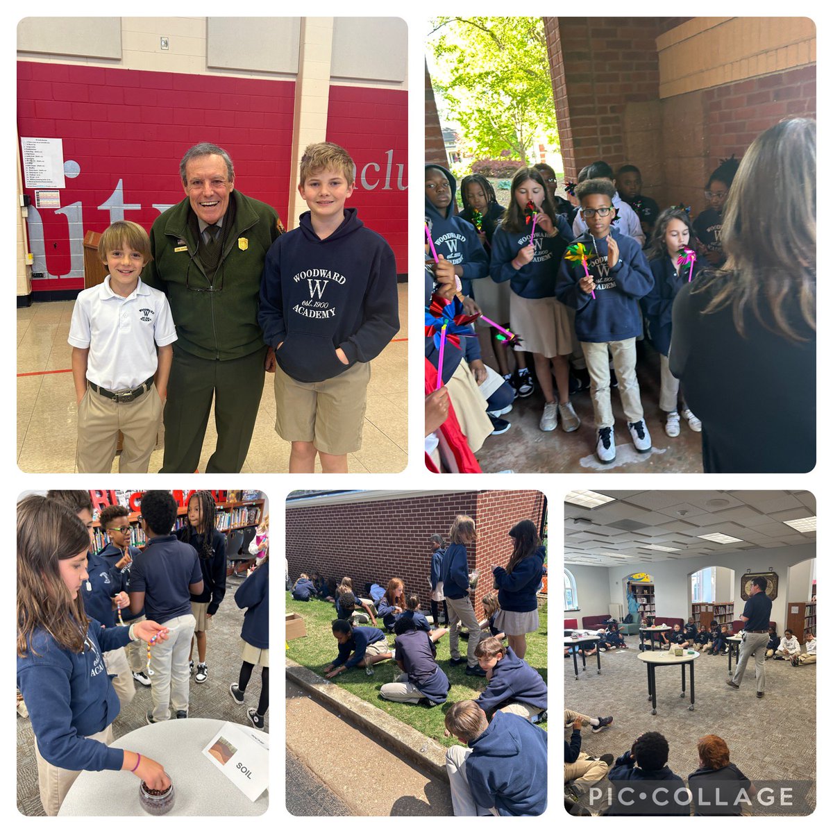 Earth Day at the @WoodwardAcademy Lower School was AMAZING! We had a day filled with guest speakers, hands on STEAM, parent volunteers and FUN! Thank you to everyone who helped make today possible. ❤️🌎🌱#WoodwardWay #EarthDay2024 #PlanetVsPlastic @TeacherTammyF @dandyphillips13