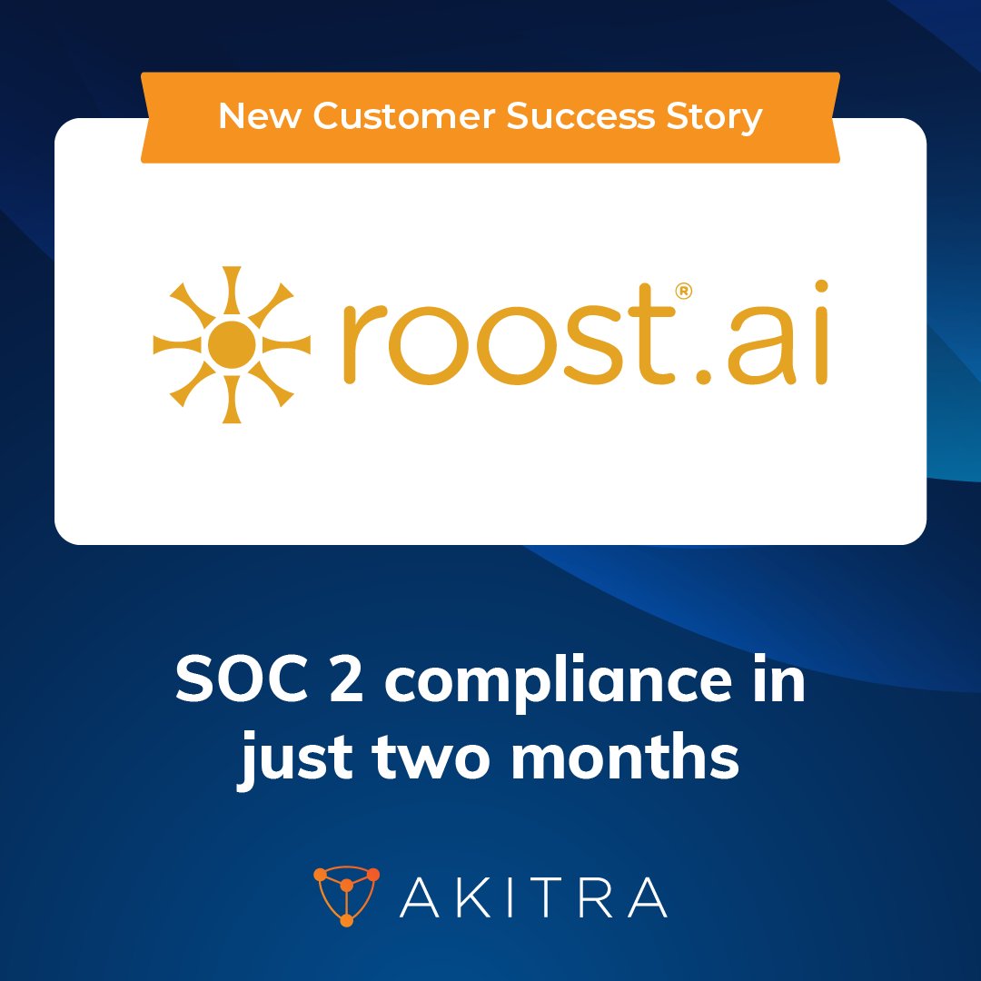 🔐 Accelerate your compliance journey like @Roost! Learn how Roost achieved #SOC2 Attestation in just two months leveraging Akitra's #automation prowess and expert support.

Read more at: akitra.com/case_studies/r… 

Book a #demo now at akitra.com/demo