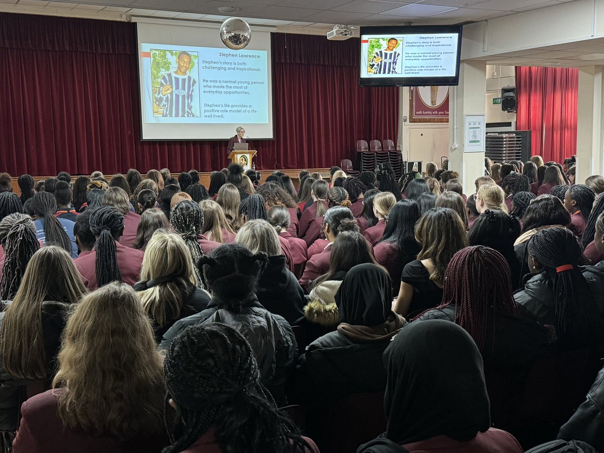 This week’s whole school assembly from Mrs Sanders focuses on the Fourth Sunday of Easter, the story of the Good Shepherd and @sldayfdn remembering Stephen Lawrence 🧡 🖤 #StephenLawrenceDay #StAnnesEnfield