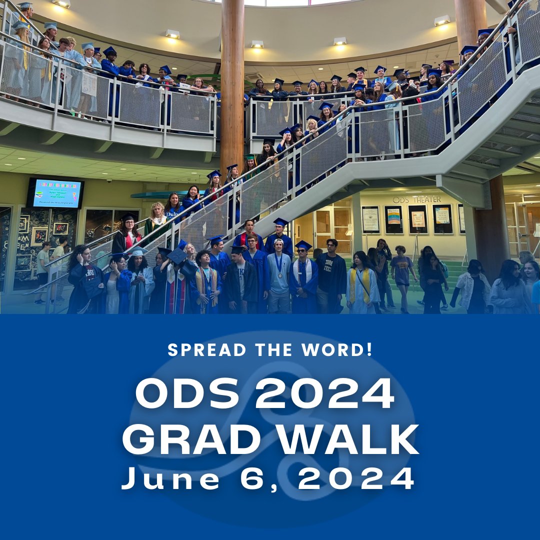 Do you know a graduating ODS alum? Be sure to let them know that Grad Walk is happening on June 6th! Sign up HERE to give us your grads contact so they can join us: docs.google.com/forms/d/e/1FAI…
#classof24 #classof2024 #RisingTides #HoneygroveFamily