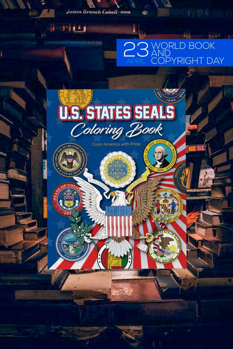 magy_find's tweet photo. On this #BookDay, give the opportunity to learn, relax and create with my "U.S. States Seals coloring book"
This unique book offers an artistic adventure for people of all ages🎨📕🖍️https://t.co/XqClGvh1hB👈🛒
#ColorYourState
#ShieldsUSA
#ColorfulAdventure
#CreativeEducation https://t.co/UWzYCkazNv