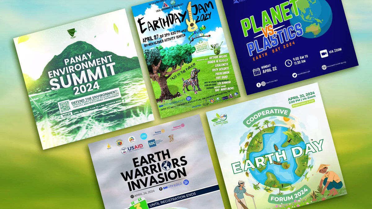 2024 International Earth Day events, activities around the nation shortr.cc/MZsgQlh via 
<a href="/rapplerdotcom/">Rappler</a> #EarthDay2024 #environment #PlanetvsPlastics #Earth #lovethePhilippines