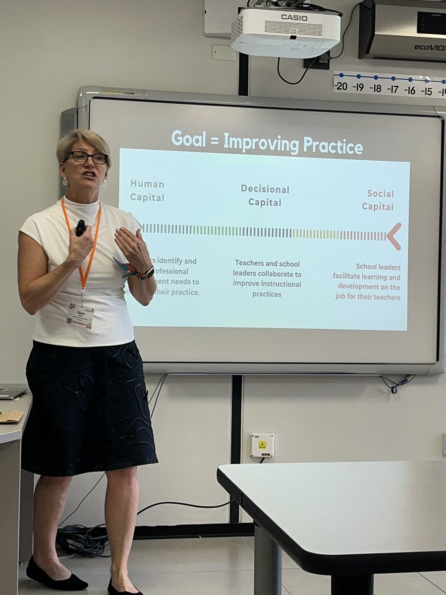 After many years of being #PLN connected, finally got to get insightful #PD facts and strategies face to face from @teachwatts #PD @ISSCommunity #ISSEdu #leadership