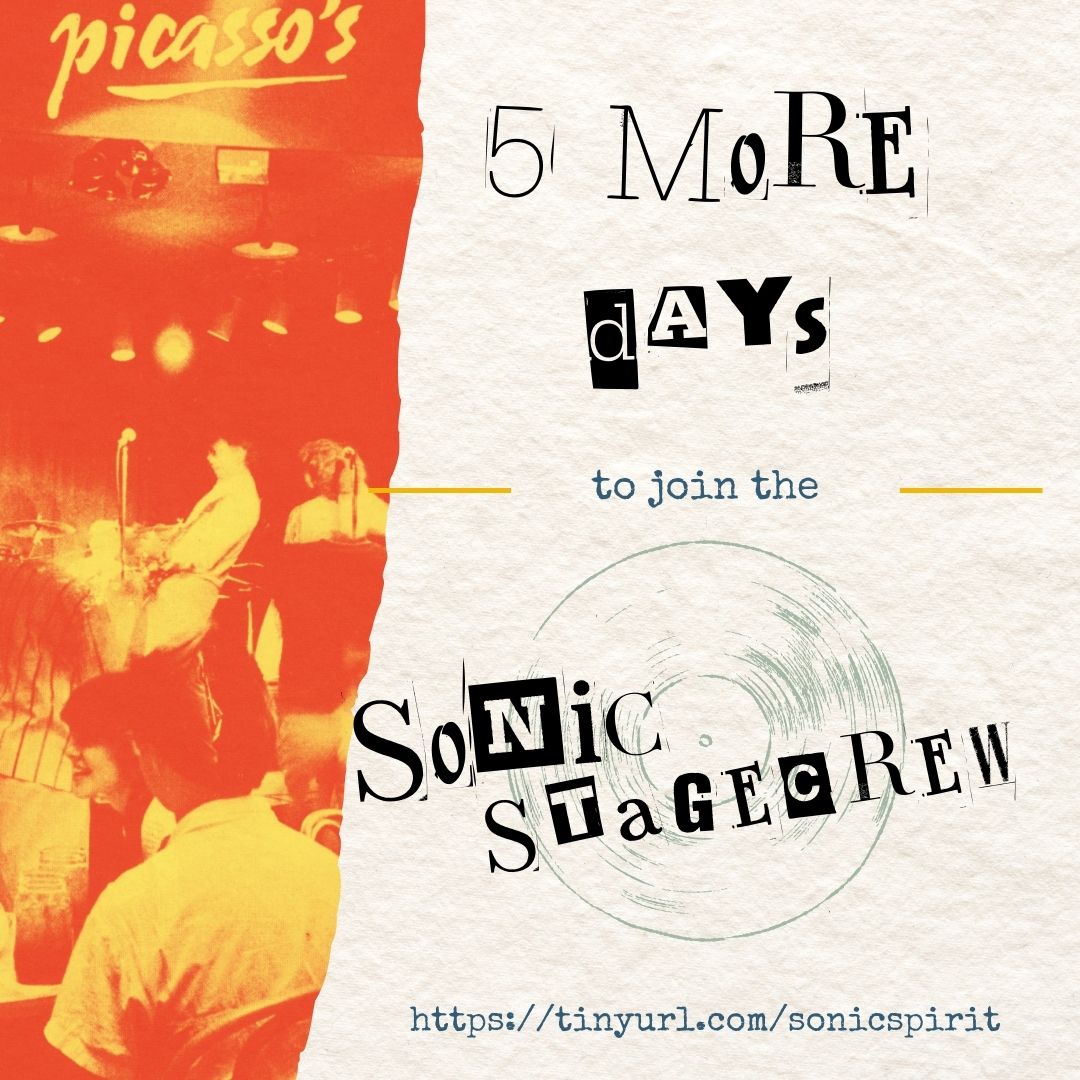 5 more days to join the Sonic Stagecrew! Make a gift to support the music exhibit + get exclusive perks by clicking on the link in our Linktree. @kyfolklife @wku @wkualumni @wkuherald @wku_folkstudies @wkupbs @wkupcal @revolution917 @wbkotv @wnkytv @visitbgky @vipbowlinggreen