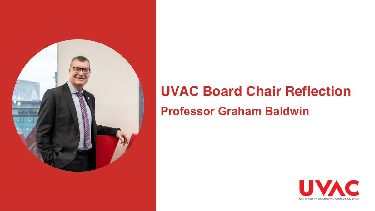 In his Board Member reflection, UVAC’s Chair Professor Graham Baldwin gives his thoughts on how a real-world approach to learning can boost social mobility and contributes to the government’s levelling up agenda. uvac.ac.uk/unlocking-succ…