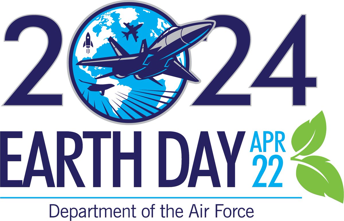 🌎Happy #EarthDay! The @usairforce recognizes Earth Day to highlight the importance of protecting the natural environment. The health of our planet is critical to projecting combat power, sustaining military readiness, and enabling our testing and training missions. #AFMC