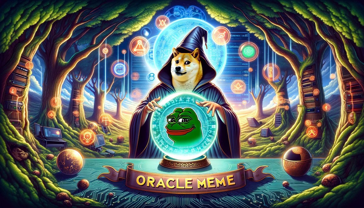 What is ORACLE MEME COIN? 🔮🐶🪙🚀 ORACLE MEME introducing a set of products that encourage the creation of an ecosystem for the meme community, we will launch our native token, OMEME. 😉Meme AI Generator 🪙Meme Coin Generator ⛓️Meme Layer-2 Network 💸Meme Wallet 💎Meme To