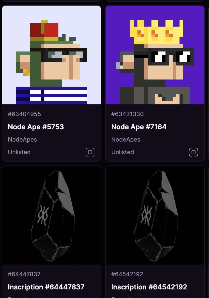 Pou_BTC's tweet photo. #runestones and #nodeapes The two most promising projects today. Both launching their tokens this week. Looking forward to see how ROI goes in each!