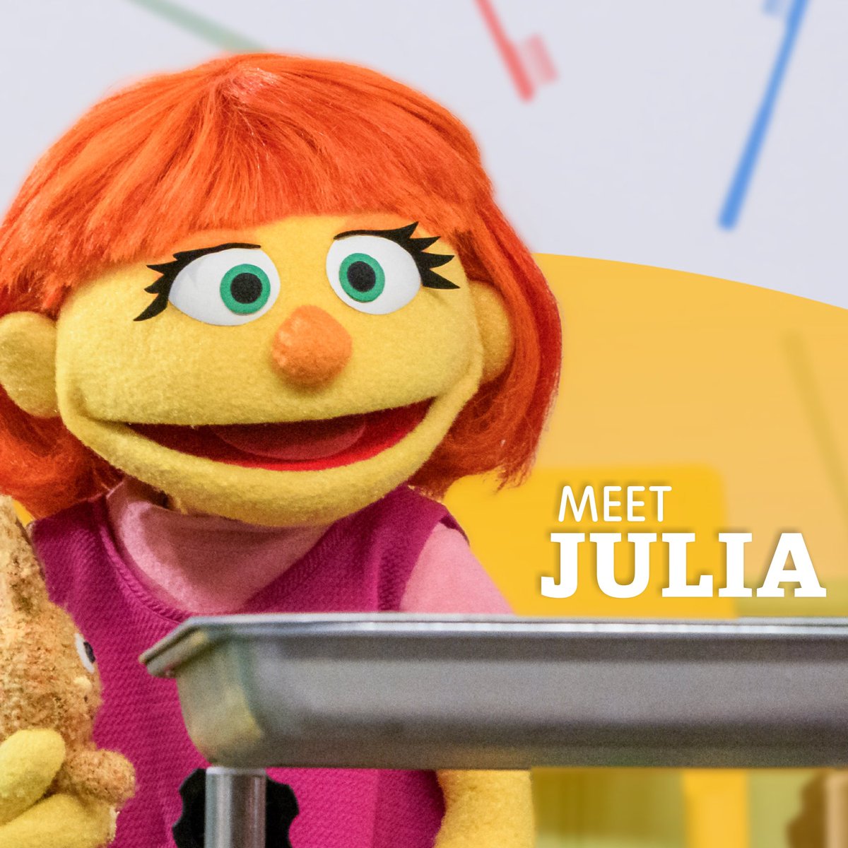 Meet Julia! A bright & curious four-year-old, Julia is autistic. Julia is helping families and educators around the world foster an understanding of autism – and helping to create a more inclusive world where autistic children are celebrated and supported as they learn and grow.