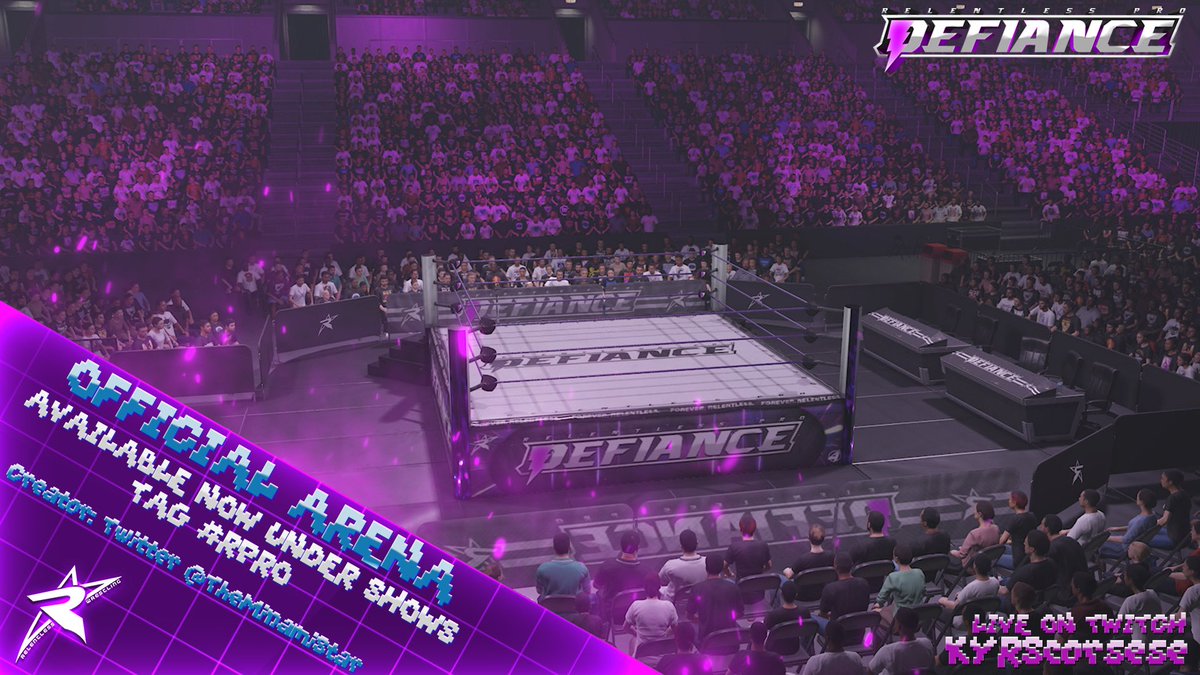 _RelentlessPro's tweet photo. ⭐️Dominance &amp; DEFIANCE Official Arenas 
⭐️Featuring a BRAND NEW Dominance Stage
⭐️Download NOW Under Shows: #RPRO 
——
⏳RPRO Returns Next Weekend
🛠️Creator: @TheMinamiStar https://t.co/9mM7K36yWq