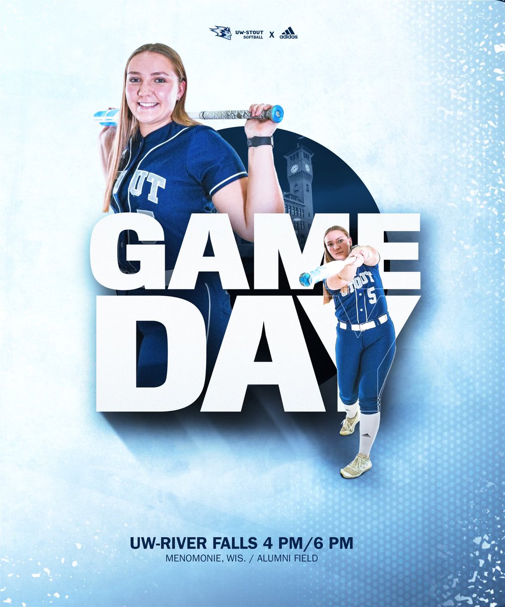 🚨GAME DAY🚨 🆚 UW River Falls ⏰ 4:00pm/6:00pm 🏟️ Alumni Field; Menomonie, WI 📺 wiacnetwork.com/stout/ #RollDevs #HTR