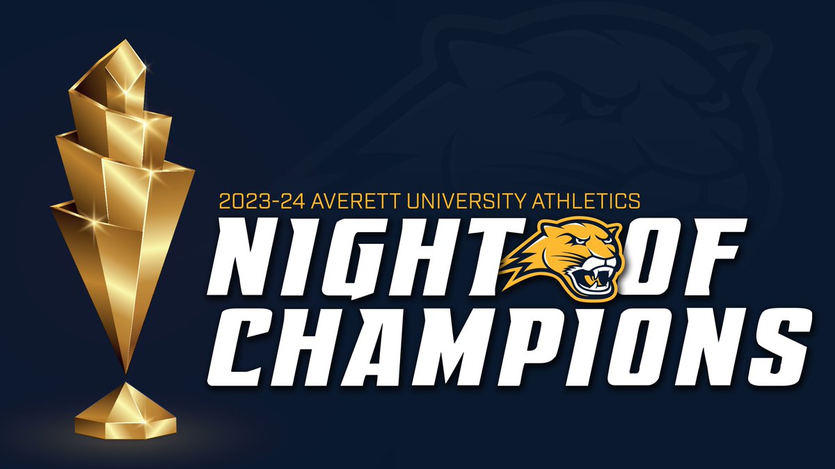 WATCH LIVE: Averett Athletics hosts its annual Night of Champions awards and recognition on Monday at 7:30 p.m.

🎥 bit.ly/4485eQ1

#AllAverett #AverettFamily |  @AverettU1859