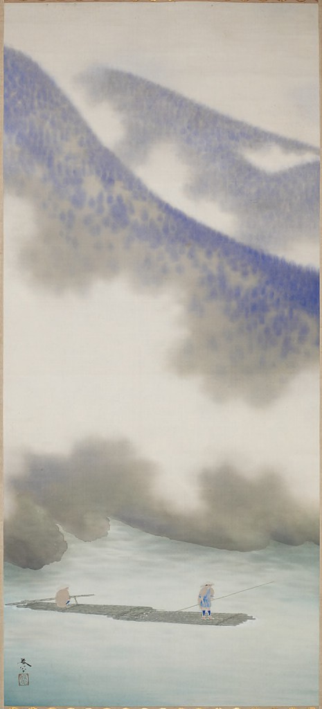 Fisherman in a Mist-Enshrouded Landscape, by Hishida Shunsō, late 19th-early 20th century

#nihonga