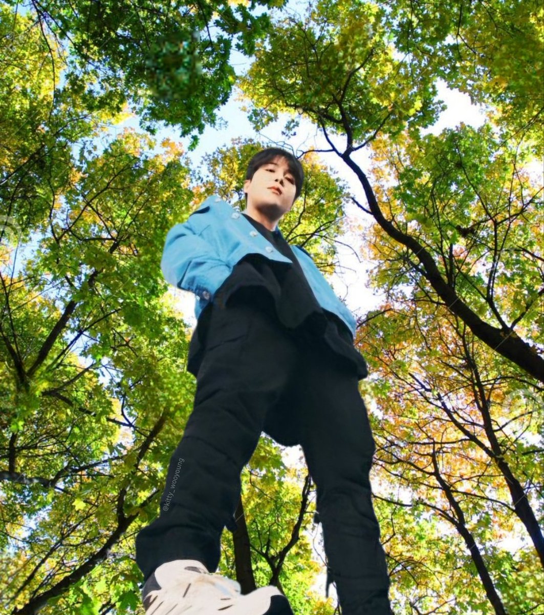 pov you're a bug at a park and jongho is deciding whether or not to step on you