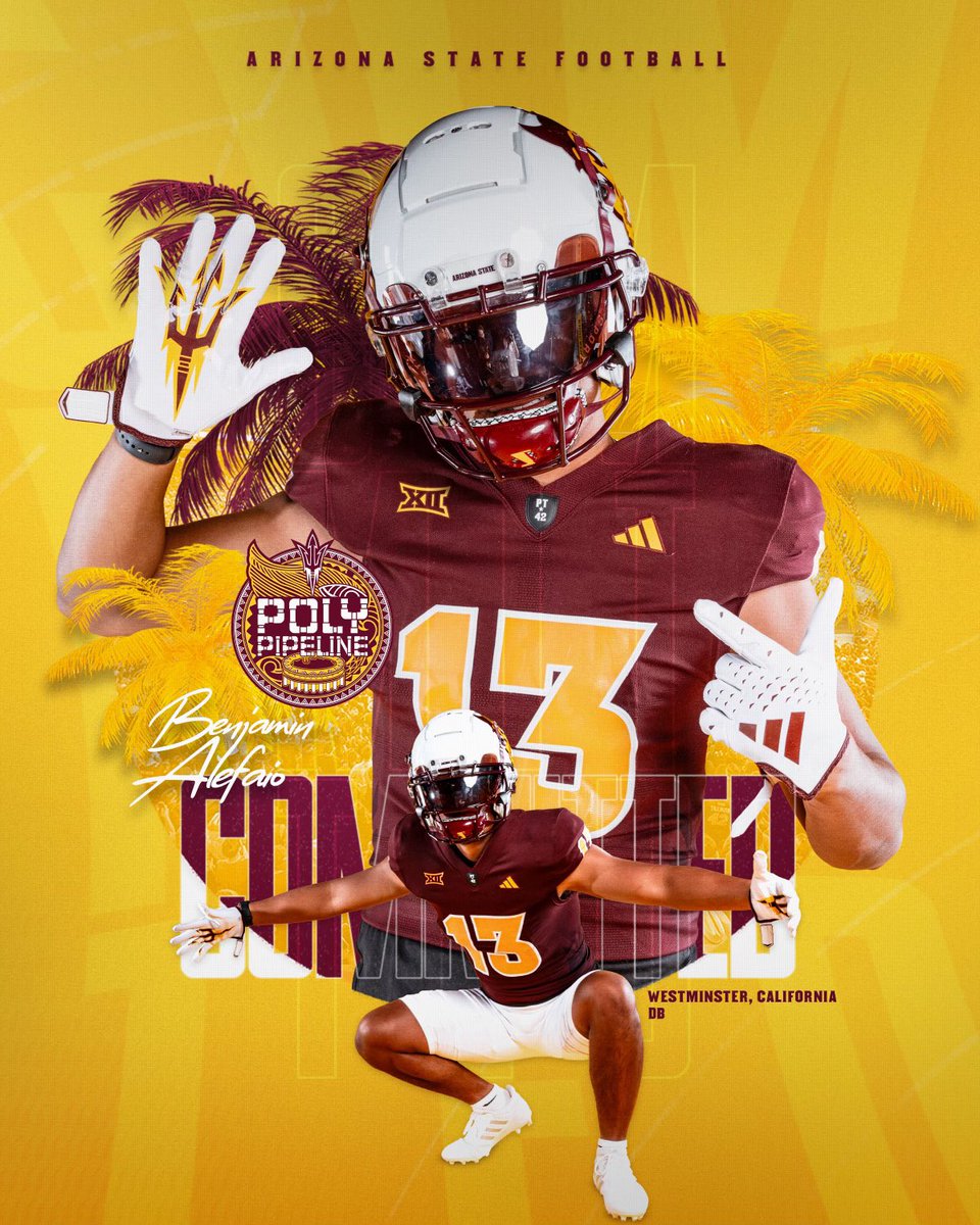 ALL GLORY AND PRAISE TO GOD! Blessed to have committed to Arizona State University! I am blessed to be apart of this great family! @BWardDCoord @KennyDillingham