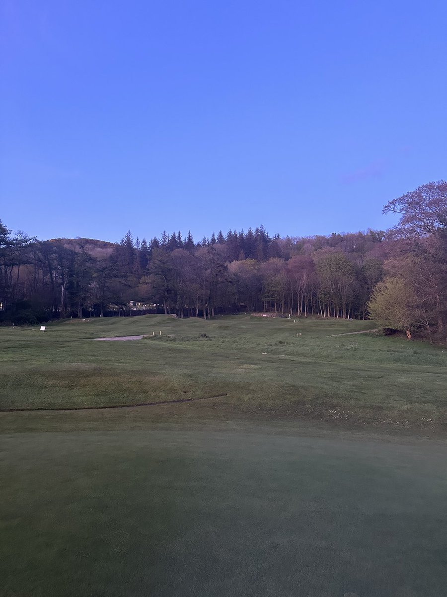 Another day draws to a close….easy to forget sometimes, but we are lucky. We are in a beautiful spot here on the west coast 🌥️🌤️☀️🌤️🌥️ @VisitScotland @BunkeredOnline @ayrshiregolfcom