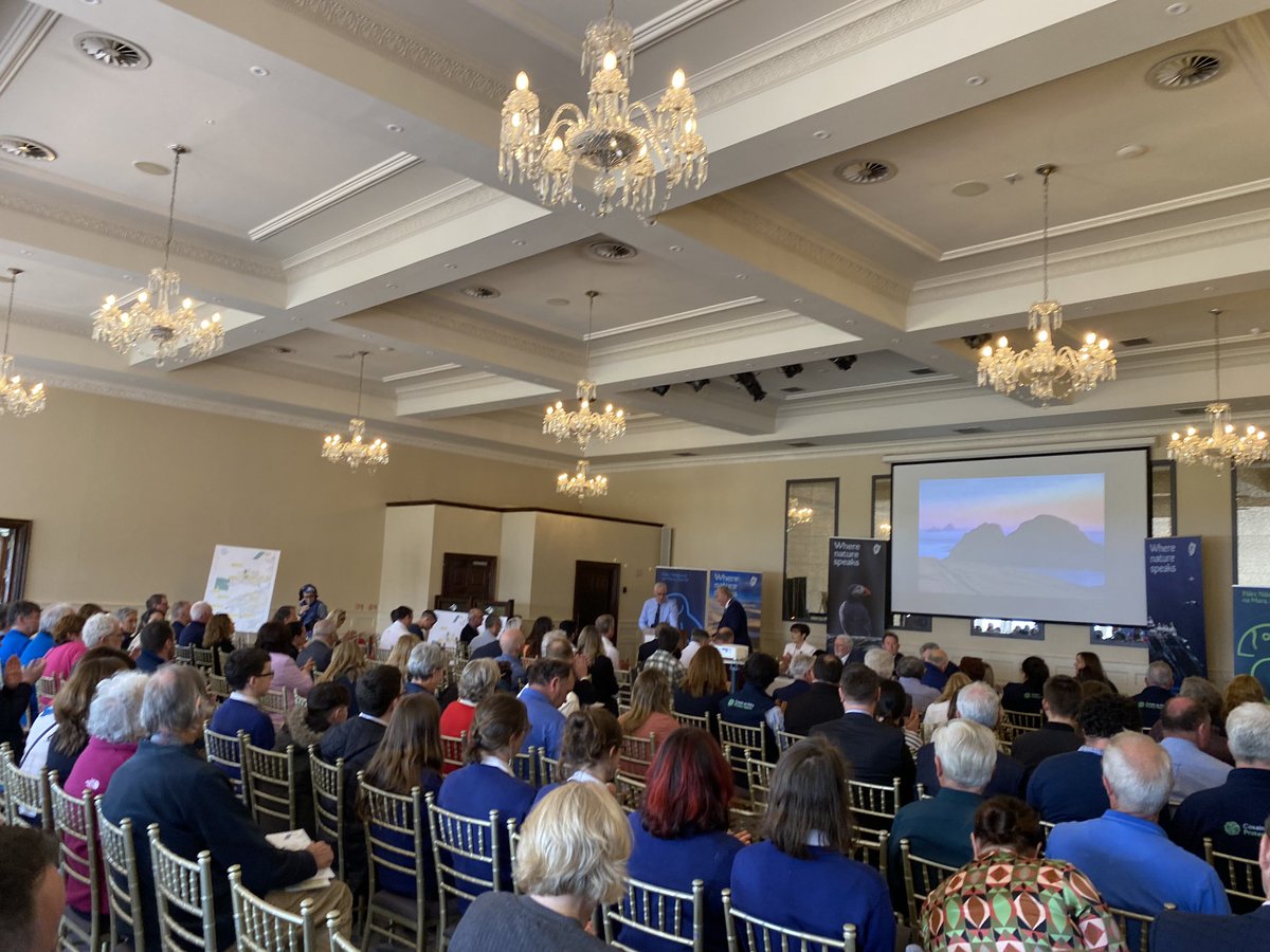 70,000 acre national park incl Irelands first marine national park, announced by minister Darragh O’Brian today with Minister Norma Foley along with party colleagues, Billy Kelleher MEP, Cllr Breandán Fitzgerald., Cllr Michael O’Shea, Cllr Norma Moriarty & Cllr Niall Kelleher