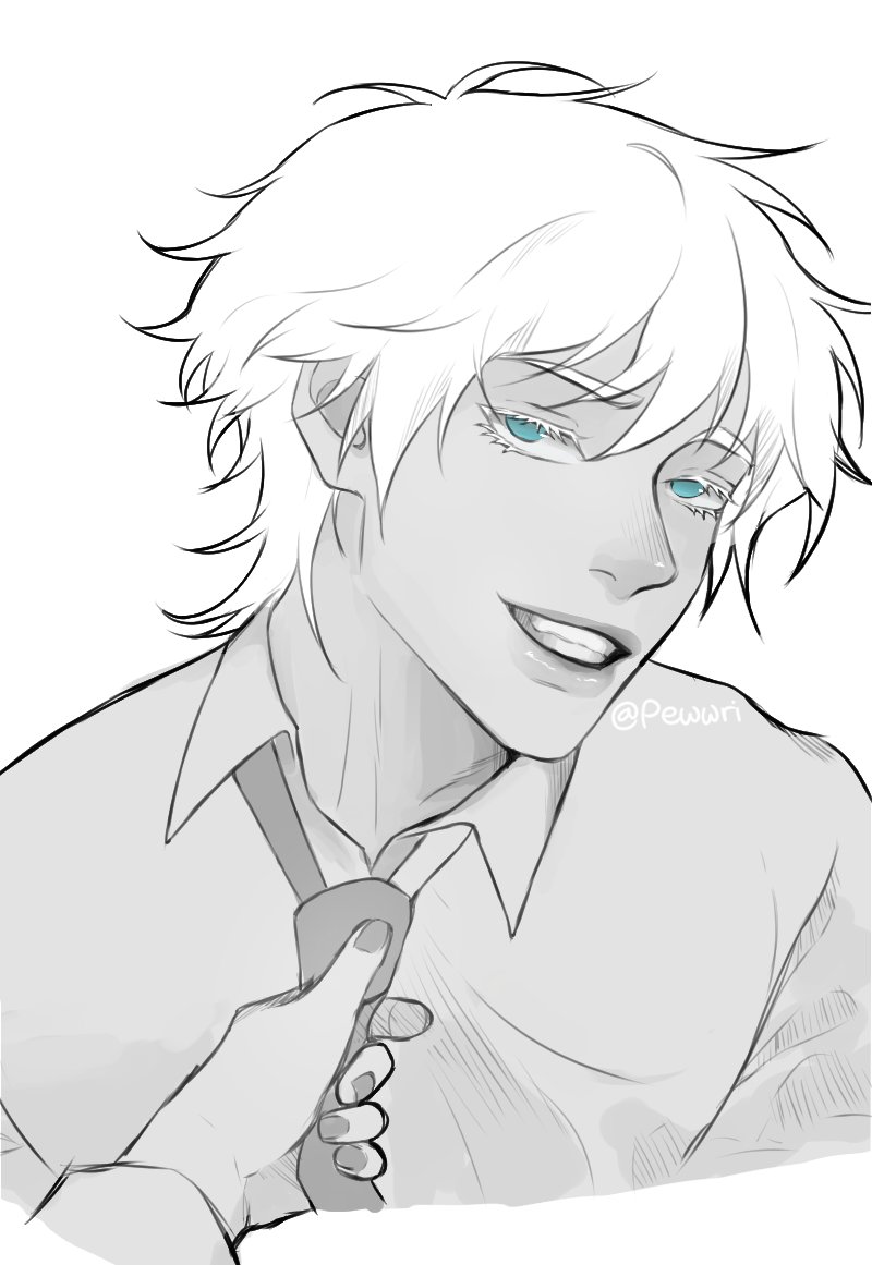 Pewwri_'s tweet photo. Yes I drew another jjk character #gojosatoru #jjkfanart #arttwt https://t.co/q2pV7Vua6F