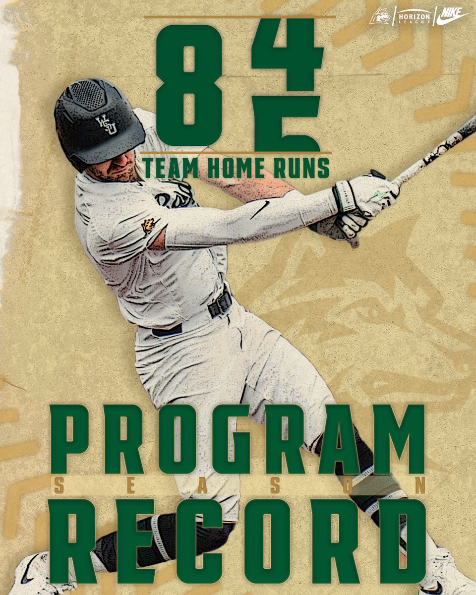 ‼️New program record‼️ 84 home runs on the season, but who's counting? #Raidergang | #BuildtheMonster