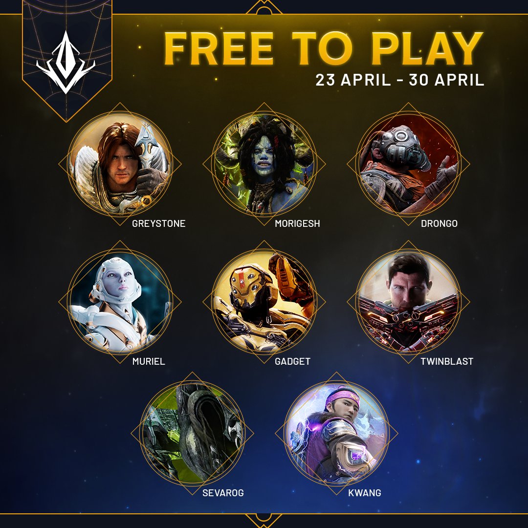 This week's Free Hero Rotation is 🔥 Who you gonna try out tomorrow?