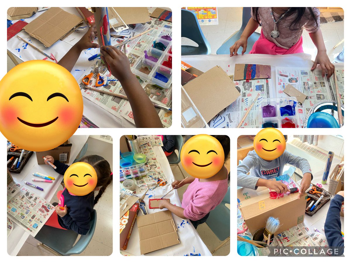 StAgnesfdkrm112's tweet photo. Happy Earth Day! In celebration of this special day, students learned what it means to be stewards of God’s creations. They created beautiful art from recycled materials. https://t.co/8H3MzQ5kbg