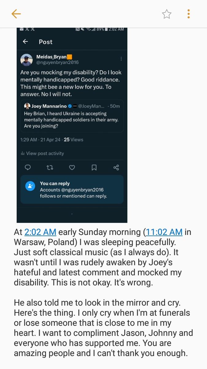 nguyenbryan2016's tweet image. This is my rant on Joey&apos;s latest comment. Thanks @jasonlvnv , @JohnnyLoveless , @ManagerSpeaking , @Big_MoMo6 , @JanisMannarino , @FfaceVonFstick , @barronjohn165 , @BadBradRSR, @CallMeCheshire , @damintoell , @barronjohn165 , @galfromcal0 , @aeroladyny , @geno_kusa (continued)