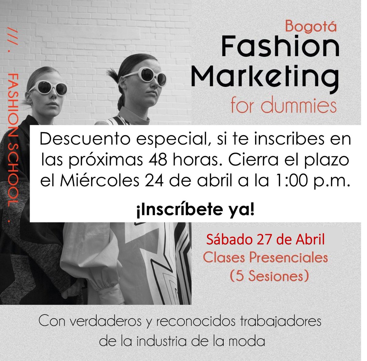 camilogvillegas's tweet photo. Criaturas criollo glam🇨🇴 #Bogotá #fashionmarketing #dummies con @lapesadademoda y co.

✍🏻 Inscripciones abiertas. 📍Info
https://t.co/9kYqSDMJQY 

🧮 @bogotarteurbano @Bogota_CM @eddlm_ @investinbogota @ManifiestaCol https://t.co/JjIjQIQ0Up