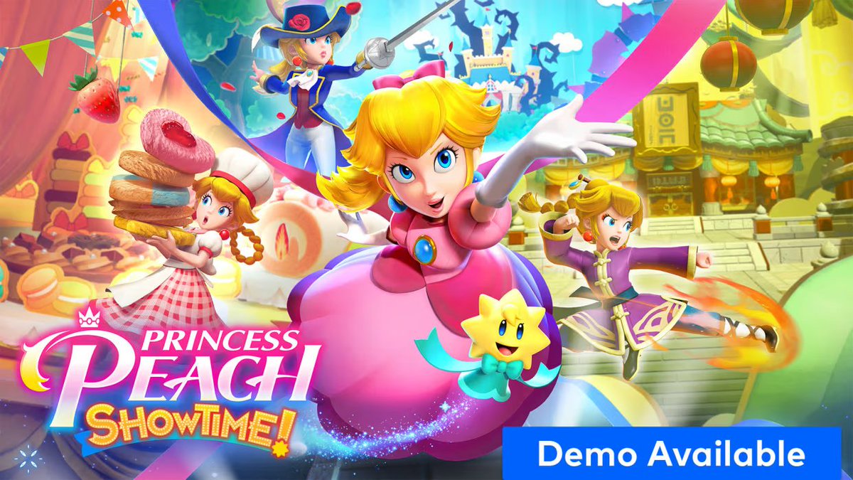 STREAM DAY, let's tackle more of Princess Peach: Showtime!! We've been getting pretty far in this game and it's a joy, stream starts 6pm ET/3pm PT, see y'all soon!