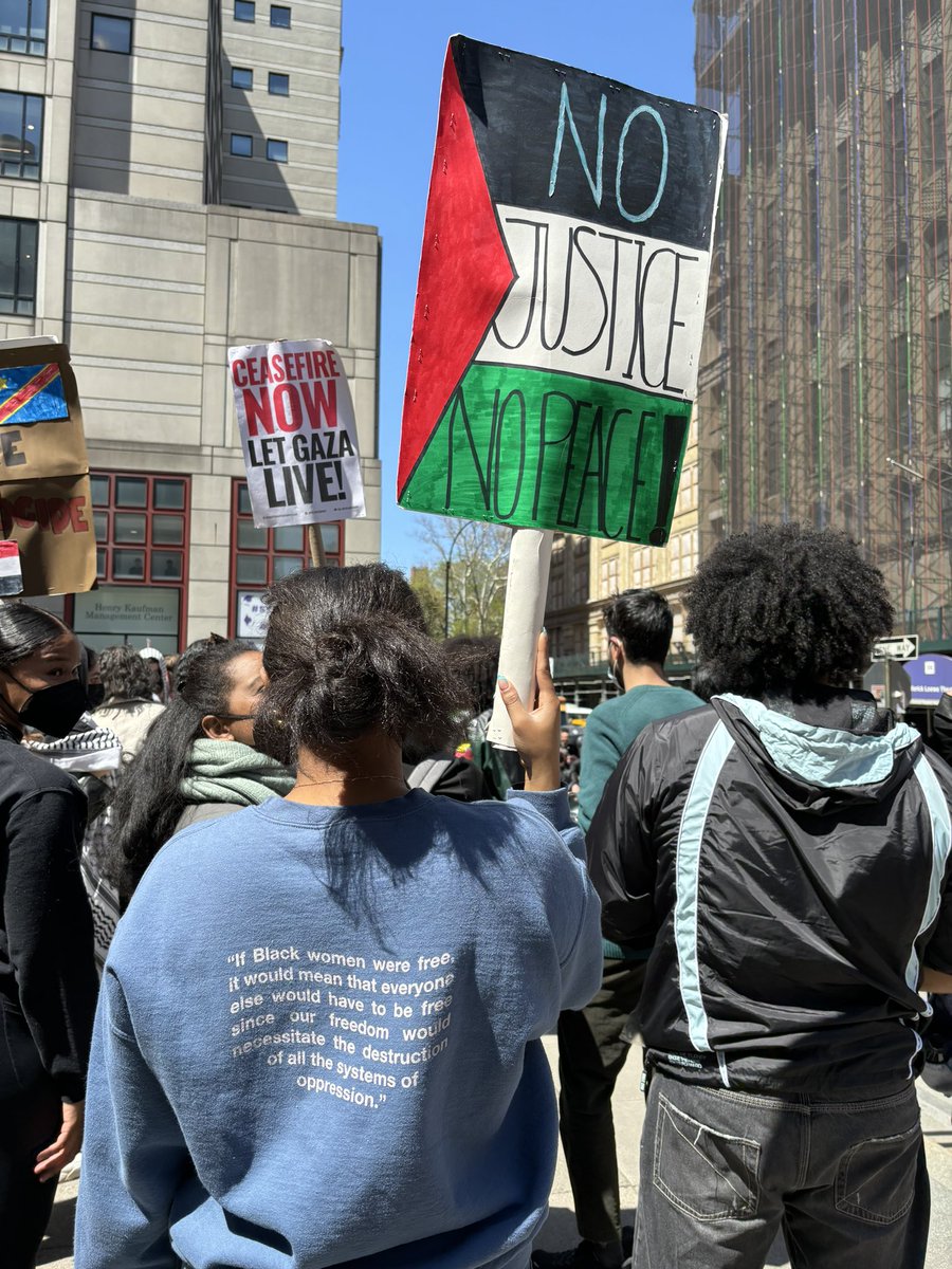 Solidarity to the encampment at NYU #nyu4palestine