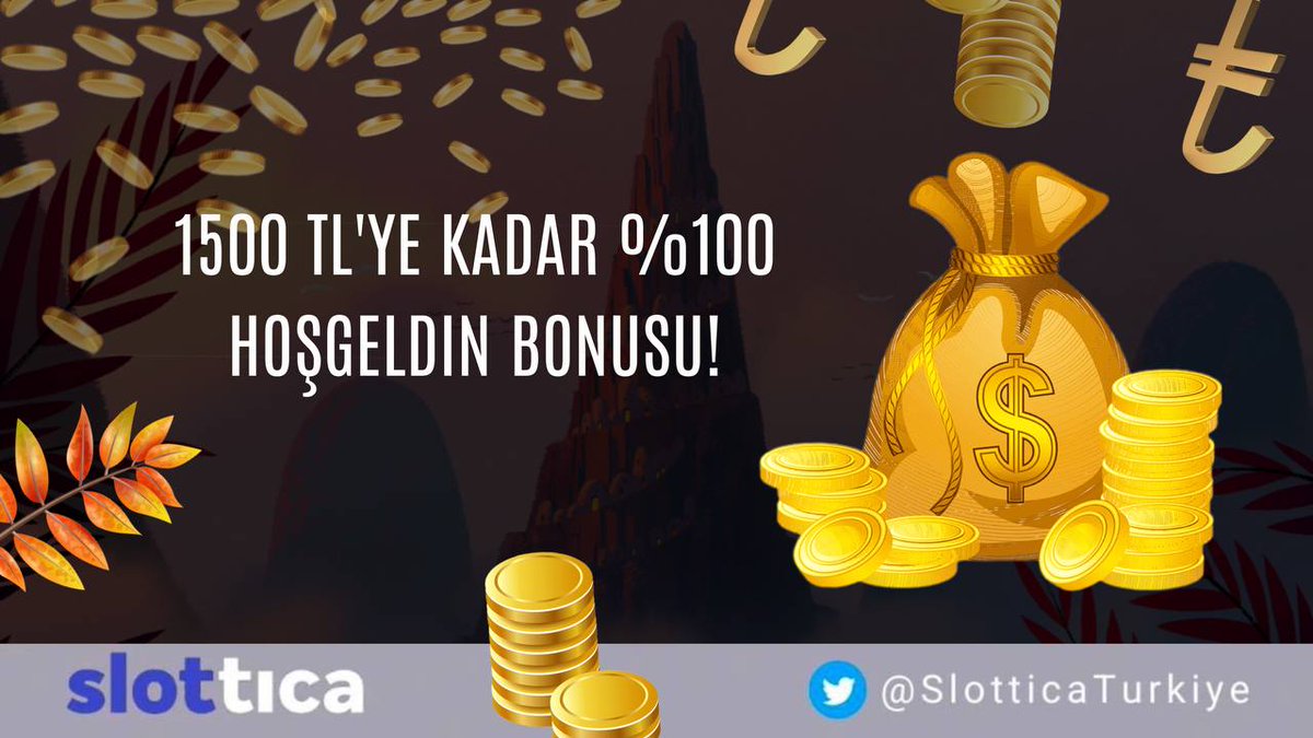 🌟 1500 TL'ye kadar %100 hoşgeldin bonusu!
💰 Her yatırımda free spin ve bonus kazanma şansı!
🎉 Günlük ödüller ve sürpriz bonuslar seni bekliyor!

⚜️Giris: tinyurl.com/slottica-tr

#casino #casinobonus #onlinebahis #winning #para