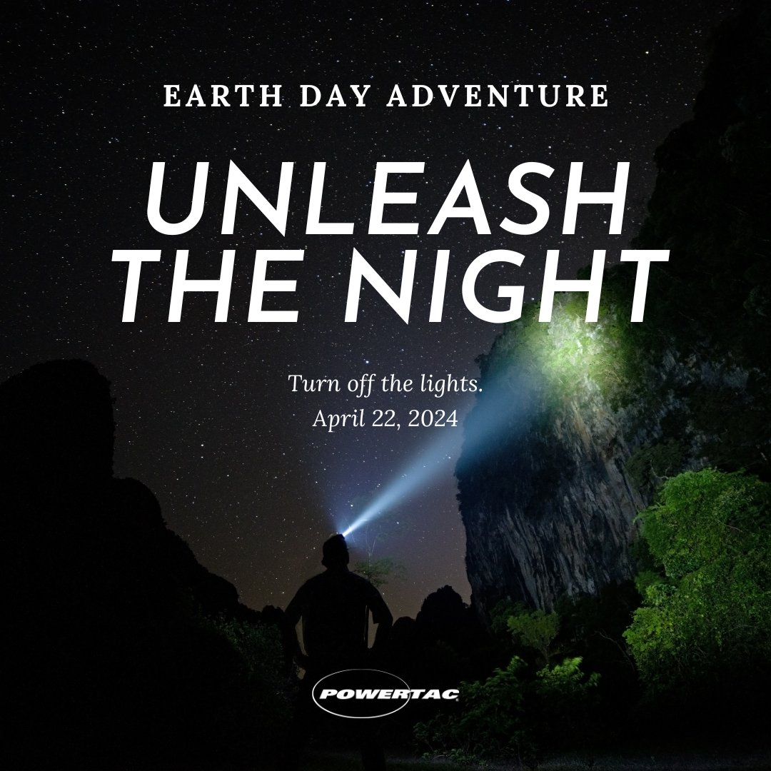PowerTacLights's tweet photo. Celebrate Earth Day by appreciating its beauty in a whole new light ✨. Explore hidden wonders and witness the magic of the night with a reliable, powerful flashlight by your side 🔦🌎 #earthdayeveryday #exploreresponsibly #sustainableproducts #EarthDay2024 https://t.co/tiLaxeuTph