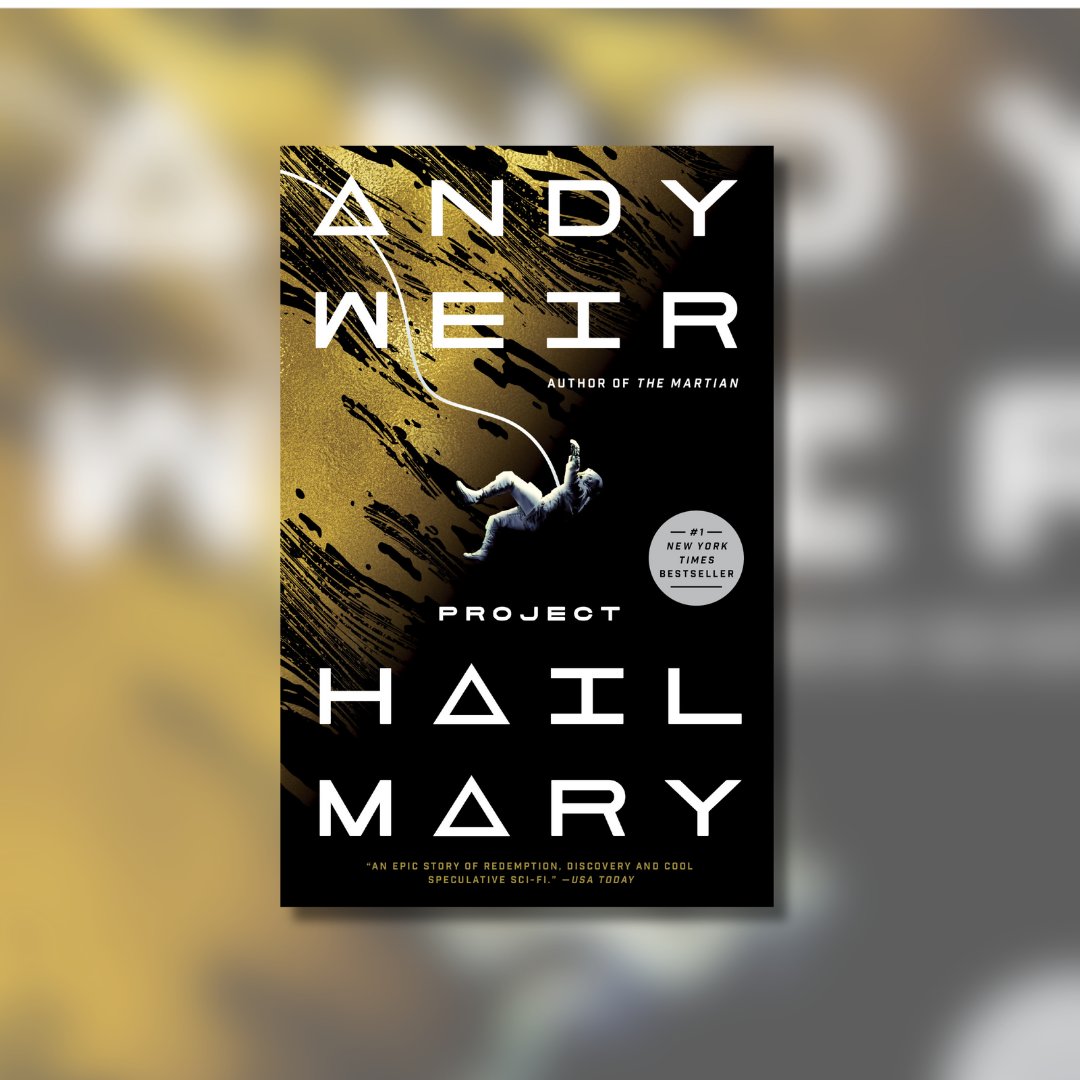 The movie, PROJECT HAIL MARY starring Ryan Gosling, based on the book by Andy Weir now has a release date: March 20, 2026! 🎬🎥 That's plenty of time to read the book: penguinrandomhouse.com/books/611060/p… Read the article: deadline.com/2024/04/ryan-g…