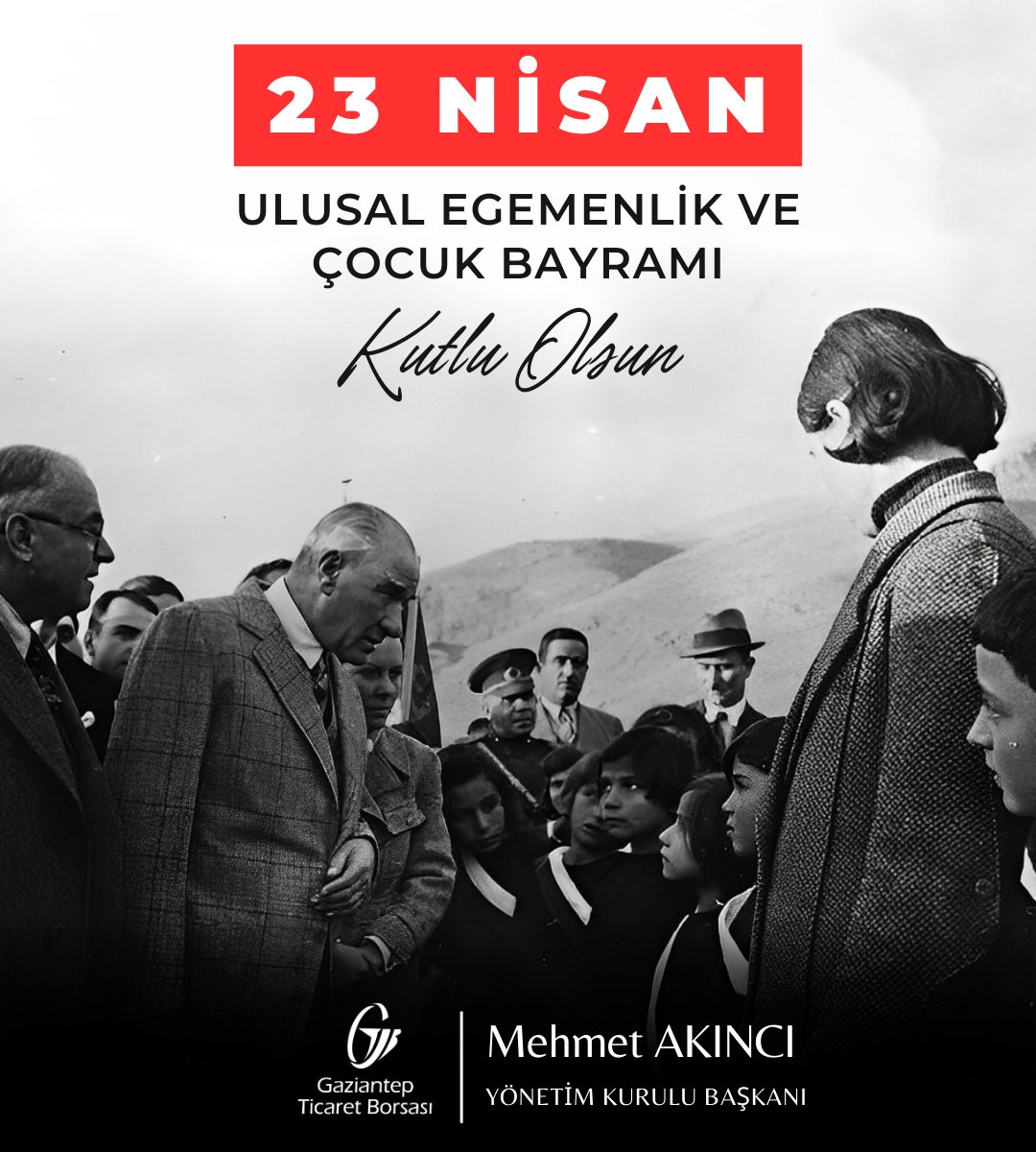 🇹🇷Millî egemenliğimizin ve Cumhuriyetimizin temelini oluşturan TBMM’nin kuruluşunun 104. yıl dönümünü ve 23 Nisan Ulusal Egemenlik ve Çocuk Bayramı’nı kutluyor; Gazi Mustafa Kemal Atatürk ile kahraman şehit ve gazilerimizi saygı ve minnetle yad ediyorum. #23NisanKutluOlsun