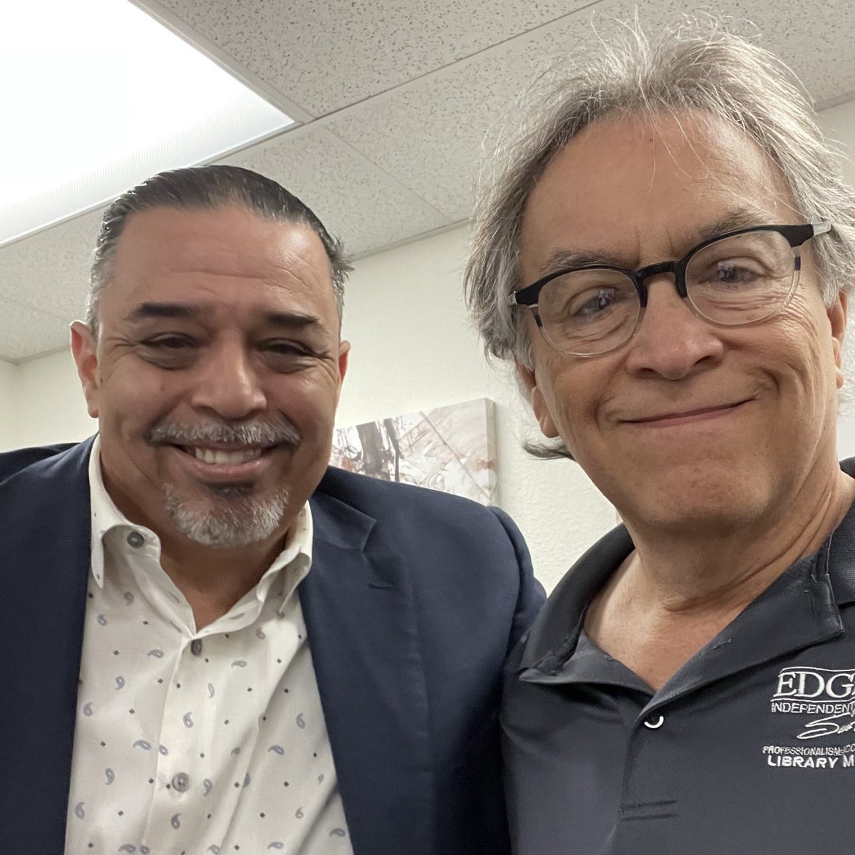 WrennMS_Library's tweet image. Thanks to Mr. Garcia for all his support, during Librarian Appreciation Week and over the years.