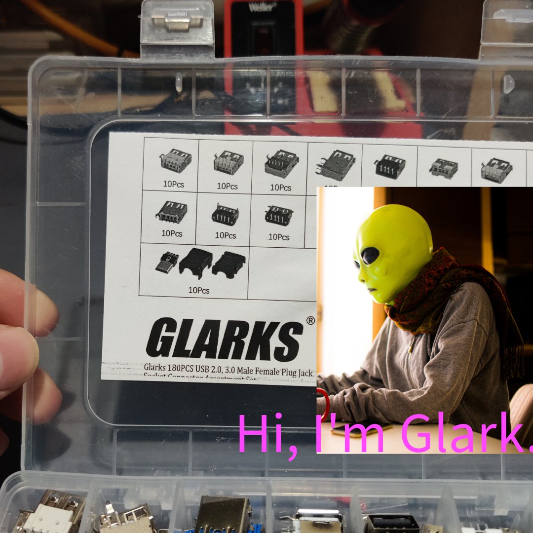 Hi, I'm Glark. Purveyor of fine electrical components since 1947.