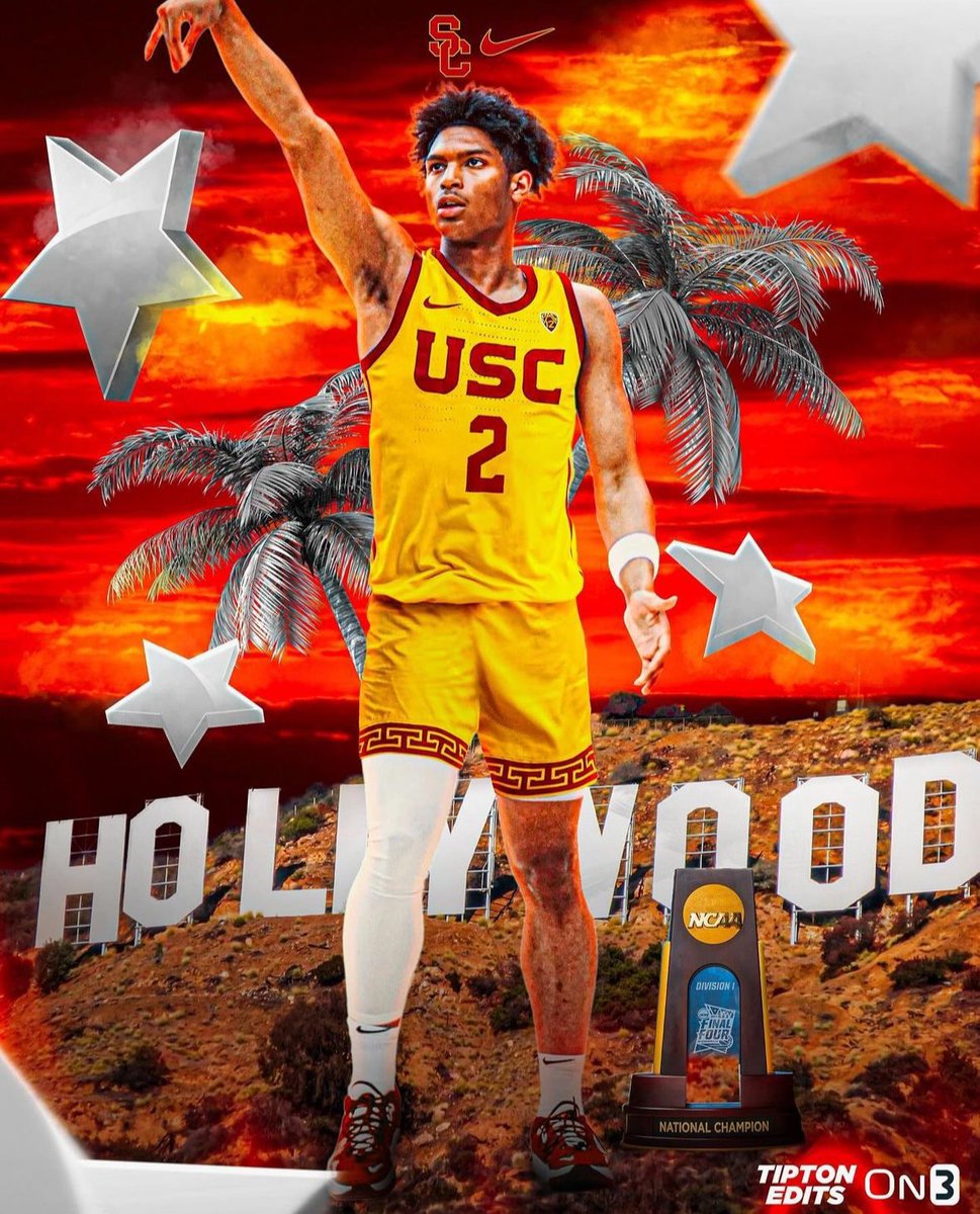 2024 4 star recruit ⭐️ Isaiah Elohim has committed to USC❗️❗️ He chose the Trojans over Arkansas, Kansas, Villanova, and many more. He is a 6’6 guard that played for Sierra canyon high school. Keep your eyes on Isaiah 👀 @ElohimIsaiah @USC_Hoops