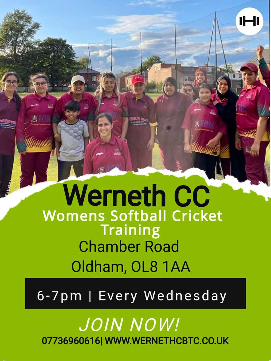 Our season starts soon, if anyone wants to come along to one of our women's training sessions you are more than welcome #OldhamHour