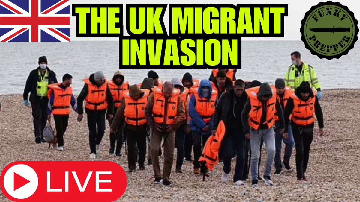 The UK latest migration information. 
Watch here youtube.com/live/sCXG0p-ve…
#stoptheboats #ukmigrants #migrantsuk #ukmigrantinvasion #uninvasion #trojanhorse #boatpeople #uklatestnews