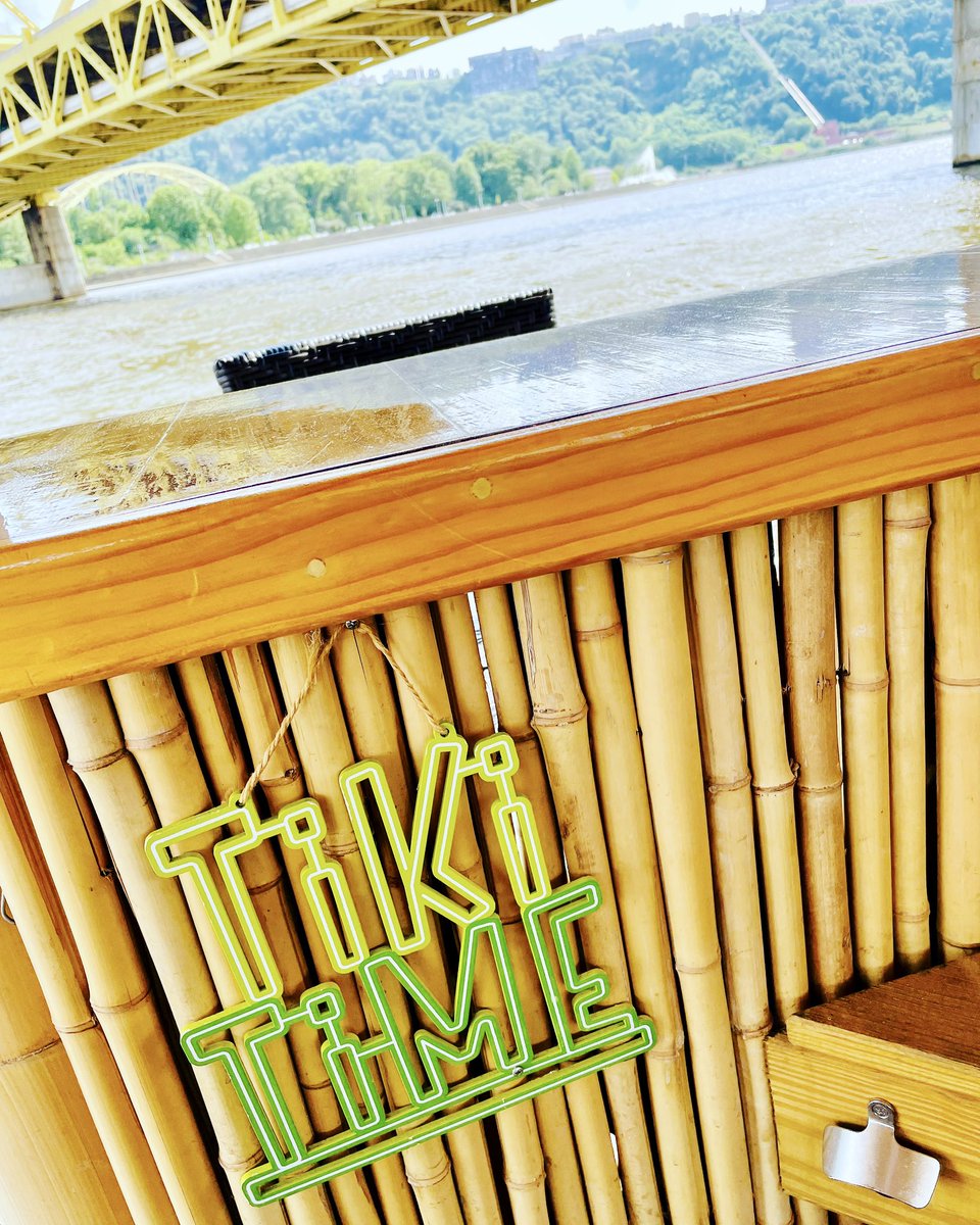 TikisPittsburgh's tweet photo. The ☀️ is shining, the breezes are getting warmer, and the days are getting longer. Spring has sprung, and that means it’s Tiki Time!! 🛖 

We’re now taking reservations for our 2024 season. Don’t wait until it’s too late to book your cruise. ⏰ 

Go to https://t.co/bNxDXjtRzA to book directly, or give us a call at (833)744-8454 today!

Make us your “tropical staycation” right here in Pittsburgh. 🌴 😎 🌴

@vstpgh 
@Pittsburgh 

#tikiboat #tikifuncruise #tikitour #floatingtiki #summerfun #bookit #cruise #rivercruise #fun #city #tropicalvibes
