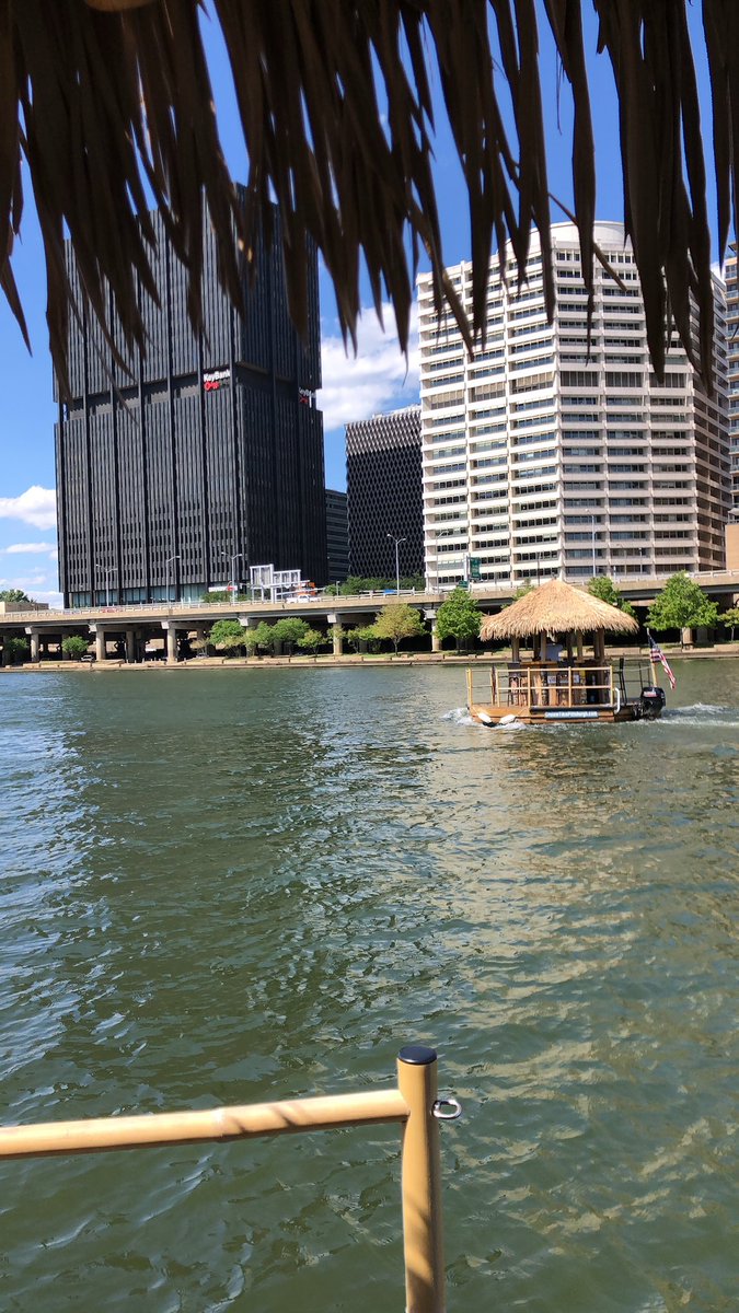 TikisPittsburgh's tweet photo. The ☀️ is shining, the breezes are getting warmer, and the days are getting longer. Spring has sprung, and that means it’s Tiki Time!! 🛖 

We’re now taking reservations for our 2024 season. Don’t wait until it’s too late to book your cruise. ⏰ 

Go to https://t.co/bNxDXjtRzA to book directly, or give us a call at (833)744-8454 today!

Make us your “tropical staycation” right here in Pittsburgh. 🌴 😎 🌴

@vstpgh 
@Pittsburgh 

#tikiboat #tikifuncruise #tikitour #floatingtiki #summerfun #bookit #cruise #rivercruise #fun #city #tropicalvibes