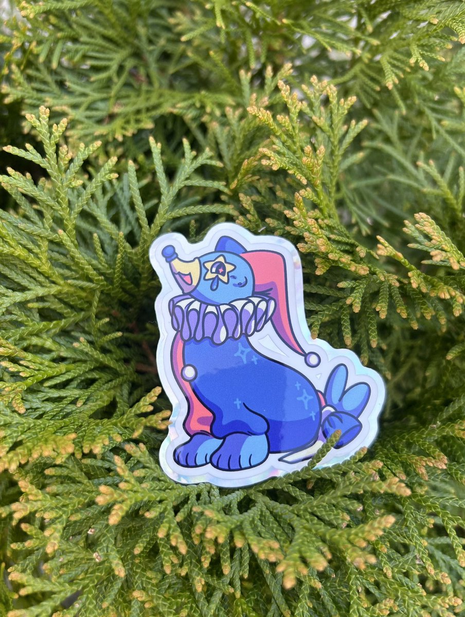 tinytiefling_'s tweet photo. Sh0p Upd@te (2)!!!
Sealequin (clown seal) stickers are obtainable now too! https://t.co/JMpKujBxXm