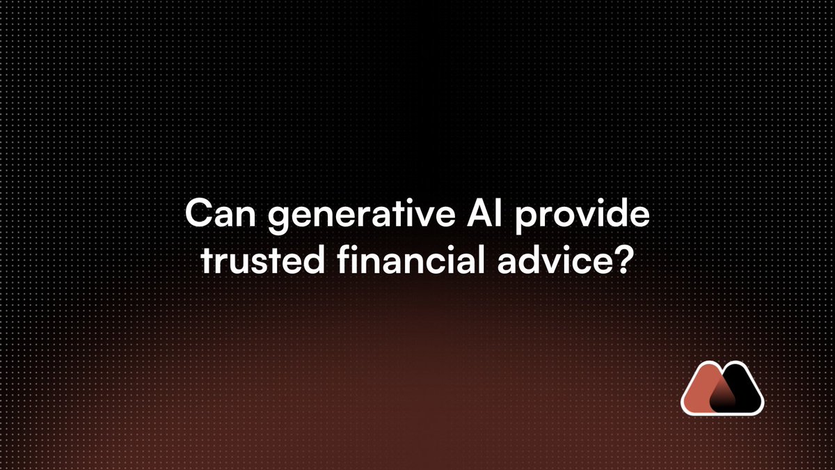 1/3 At the 2024 MIT AI Conference, Prof. Andrew Lo presented a significant study on generative AI's role in finance. Can LLMs like GPT-4 replace human financial advisors? The research shows promise, with AI nearly passing expert benchmarks. #AIinFinance #TrustedAI