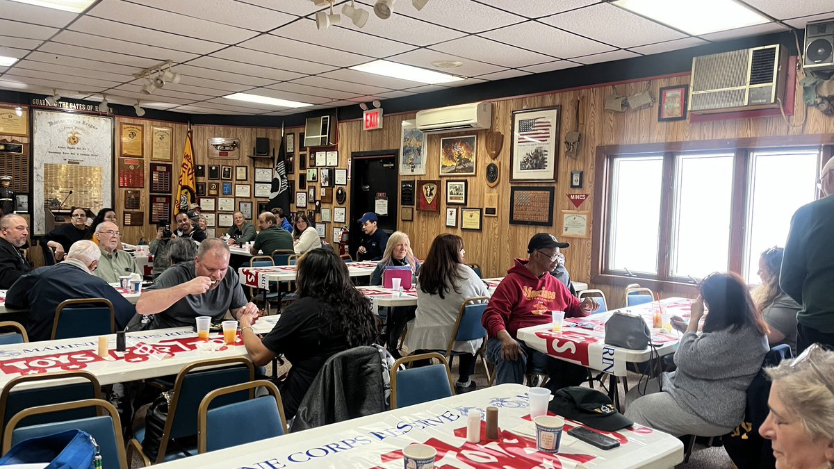 My office had to the opportunity to join Marine Corps League Det. 246 for their Annual Devil Dogs Breakfast. A great way to bring the community together to support the USMC.