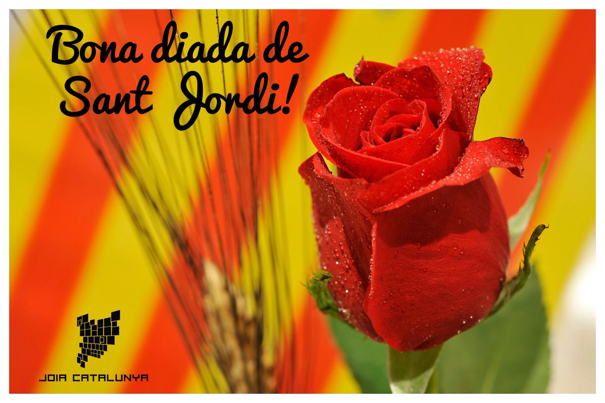 JoiaCat's tweet photo. 🌹BONA DIADA DE SANT JORDI! 
@JoiaCat
https://t.co/9QgKDsaGlw
Per tots aquells que estimem Catalunya amb cor i ànima!
#joiacatalunya #joia #Catalunya #cor #ànima #comarques #robí #safir #diamant #or #plata #fetamà #llibertat #noalaguerra https://t.co/J7NGm82CZ1