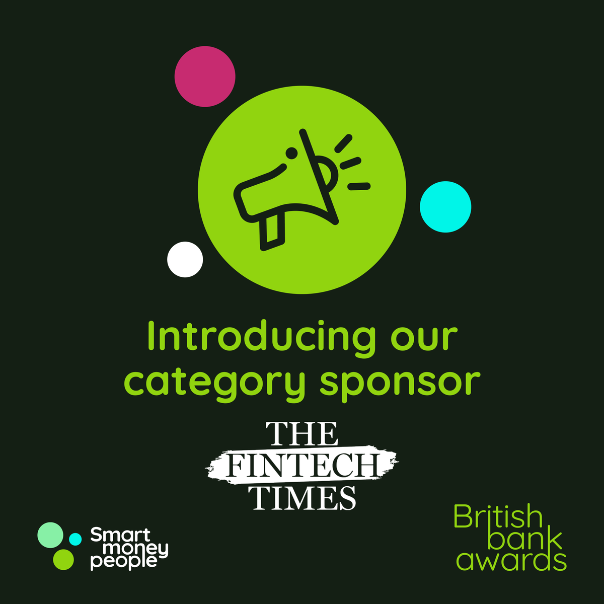 Meet our sponsor for this year's Best newcomer award @thefintechtimes. The Fintech Times is a global multimedia news outlet. To attend our landmark tenth anniversary of the British bank awards on 9 May, email events@smartmoneypeople.com #BBA2024