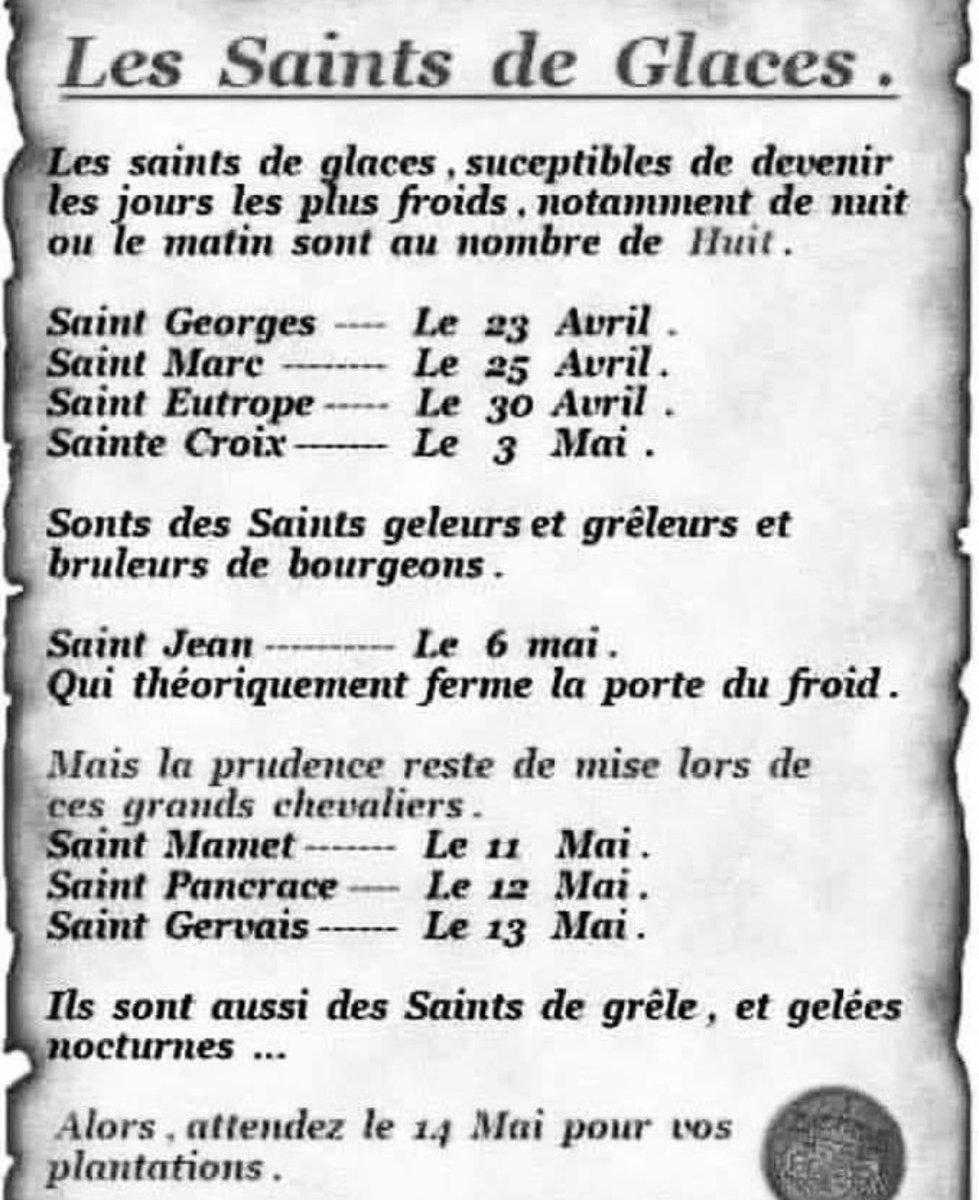 Pour les fous du climat (#EELV, #LFI) qui n'ont rien appris de leurs parents et/ou à l'école :