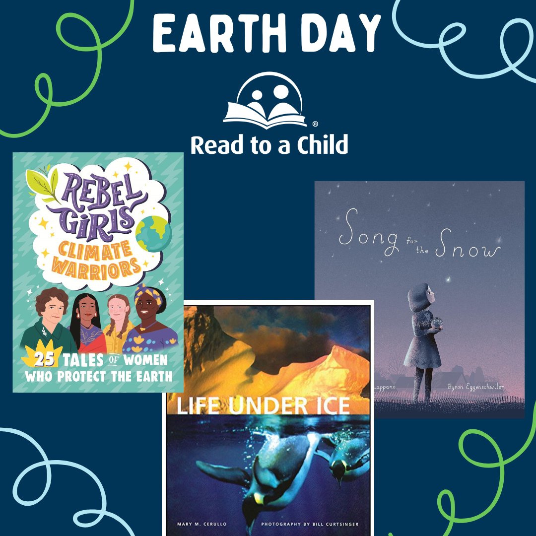 Happy Earth Day! These are just a few of the new climate awareness and resiliency titles on our book carts thanks to our Climate Resiliency Partner, Liberty Mutual. They awarded Read to a Child a $15,000 grant to purchase these new books. Thank you!