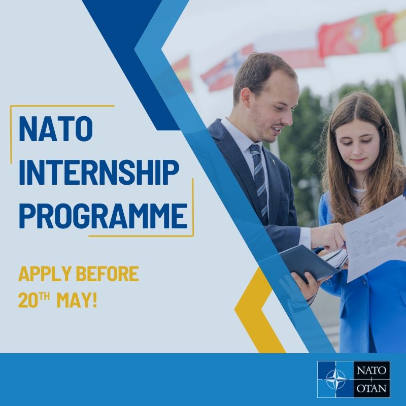 📩 NATO internship, March/September 2025. Gain experience in Brussels HQ. EUR 1,217 stipend, travel, leave. Apply by May 30, 2024. Details: shorturl.at/ceDNS #NATOInternship #ApplyNow 🚀