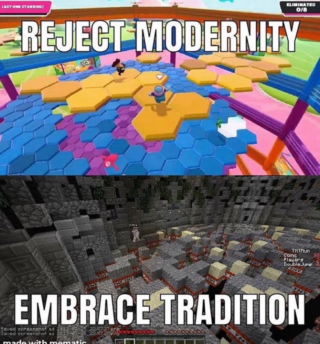 MinecraftMeme16's tweet photo. Be strong... https://t.co/N8Awl6peQU